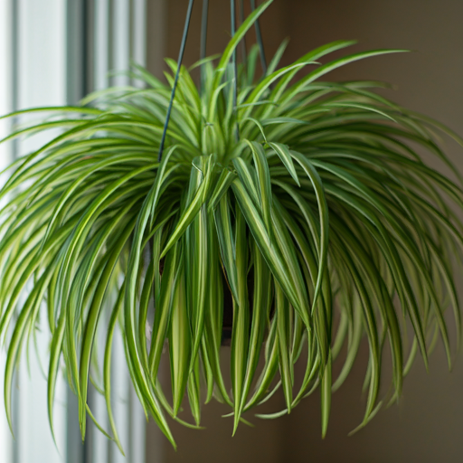 Full grown spider plant